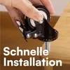 H&S 4x 50mm Möbelrollen - Rollen Möbel Lenkrolle mit M10 Produktbild-Vorschau 5