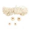 Bastelset Schneeflocken aus Makramee,  inkl. Material u. Produktbild-Vorschau 4