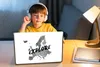 MuchoWow® Laptop Aufkleber Sticker Cover Europa-Karte in Produktbild-Vorschau 3