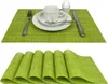 Tischsets Platzsets , abwaschbar, im 6er-Set, grün, Tisch Produktbild-Vorschau 1