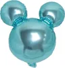 Fóliový balónik Mouse, svetlomodrý, cca 45 cm, na plnenie Náhľad obrázku produktu 1