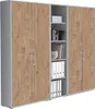 Aktenschrank TABOR 10 in lichtgrau / Gold Harbor Oak, Produktbild-Vorschau 1