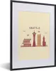 MuchoWow® MuchoWow® Gerahmtes Poster Seattle - Skyline - Produktbild-Vorschau 1