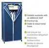 WENKO Kleiderschrank Mod. Blu praktischer Stoffschrank mit Produktbild-Vorschau 3