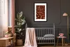 MuchoWow® Gerahmtes Poster Leopard - Muster - Rot 60x90 cm Produktbild-Vorschau 6