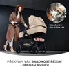 KINDERKRAFT Poussette combinée 3 en 1 Newly Sand beige + Voir les images du produit 8