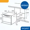 Exquisit Geschirrspüler GSP5206-030D schwarz | Spülmaschine Produktbild-Vorschau 5