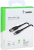Belkin USB-C/USB-A Kabel      2m ummantelt, schwarz  Produktbild-Vorschau 12