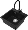 CECIPA MAX Spülbecken Granit 45x45 cm mit Küchenarmatur Produktbild-Vorschau 1