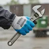 Wasserdichte Arbeitshandschuhe, Blau-Grau, 12 Paare, Grösse Produktbild-Vorschau 6