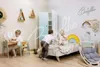 Coussin Montessori pour enfants, gris, 85x40x8 cm, Voir les images du produit 3