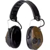A pair of Peltor SportTac ear defenders against a white background. Voir les images du produit