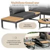 Flieks Gartenlounge-Set Gartenmöbel-Set 5 tlg., Gartensofa Produktbild-Vorschau 8