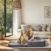 WISFOR Hundebett Extra Groß, Faltbar Hundekissen Produktbild-Vorschau 1