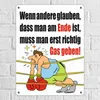 Boxer Metallschild XL in 21x28 cm in weiß zum Thema Produktbild-Vorschau 2