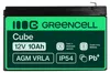 Green Cell Agm Vrla 12V 10Ah underhållsfritt batteri för Náhled obrázku produktu 13