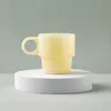 HOMLA PALLORA Glas mit Milchglasgriff gelb 0,25 l Produktbild-Vorschau 9