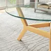 HOMCOM Couchtisch aus Hartglas, Wohnzimmertisch mit Produktbild-Vorschau 8