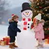 Aufblasbarer Schneemann 180cm LED Beleuchtet Produktbild-Vorschau 1