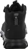 The back view of a black hiking boot. Produktbild-Vorschau