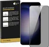 A product box with installation instructions next to a smartphone with a screen protector. Produktbild-Vorschau