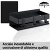 DEKAZIA® - mensola doccia nero mensola bagno mensole bagno Anteprima dell’immagine prodotto 8
