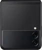 A close-up view of the back of a black Samsung Galaxy Z Flip3 5G smartphone, showing the camera lenses and flash. Produktbild-Vorschau