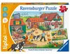 Puzzle für kleine Entdecker: Bauernhof Ravensburger 00136 Produktbild-Vorschau 1