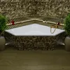 ECOLAM Baignoire d'angle IRMA 140 x 140cm + support Voir les images du produit 3