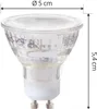 Arcchio LED-Leuchtmittel GU10 PAR16 2,5W klar 4.000 K 450 Produktbild-Vorschau 3