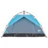 Möbel Kuppel-Campingzelt 3 Personen Blau Quick Release - Produktbild-Vorschau 4