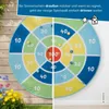 XXL Dartscheibe für Kinder 142 cm - Riesenspaß mit sicheren Produktbild-Vorschau 6