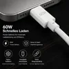 60W USB 3.1 Tipo C cavo adatto per Apple Iphone 16 Pro Plus Anteprima dell’immagine prodotto 3
