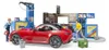 Bruder 62111 - bworld Stazione di servizio con area di Anteprima dell’immagine prodotto 12