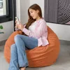 Pouf sacco in velluto a coste BANANAIR 80 x 70 cm Anteprima dell’immagine prodotto 2