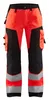 Blakläder® Damen High Vis Arbeitshose ohne Werkzeugtaschen Produktbild-Vorschau 2