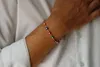 Bracelet de cheville ajustable avec œil du diable coloré - Voir les images du produit 6