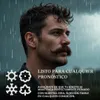 Cera para bigote estilo vikingo, con peine de bolsillo Vista previa de la imagen del producto 8