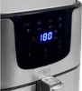 Aerofryer Digital Deluxe 5,5 l 1700 W Edelstahl Produktbild-Vorschau 5