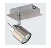 A studio product shot of a modern ceiling light fixture with an adjustable spotlight. Anteprima dell’immagine prodotto