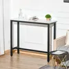 HOMCOM Bartisch Stehtisch mit Marmoroptik 120 x 40 x 100 cm Produktbild-Vorschau 8