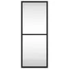 Wandspiegel Schwarz 20x50 cm Rechteckig Eisen Produktbild-Vorschau 3