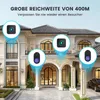 Funk Türklingel Funkklingel 400m Haustür Klingel IP55 Produktbild-Vorschau 5