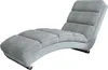 A modern chaise lounge chair on a white background. Náhľad obrázku produktu