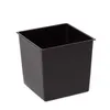 HowHomely Porto kvetináč 46,5 cm vysoký, kvetináč, čierny Náhľad obrázku produktu 5