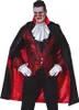 Schwarz gefütterter Halloween-Vampirumhang 115cm Produktbild-Vorschau 2