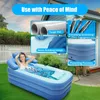 Nafukovacia vaňa – model pre dospelých – 150 × 80 cm – PVC Náhľad obrázku produktu 11
