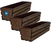 KOTARBAU® 3 Pezzi Fioriera da Balcone Vaso da Esterno con Anteprima dell’immagine prodotto 1