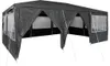 vidaXL Party-Zelt Anthrazit 600 x 400 x 266 cm Polyethylen Produktbild-Vorschau 1