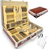 A cutlery set in an open case, with a closed case shown in the background. Anteprima dell’immagine prodotto